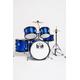 Batteria Acustica Junior 5 pezzi per bambini - Blue