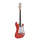 Darestone ELGRED Chitarra elettrica rossa Stratocaster