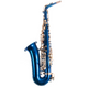 GRASSI SAL700BL Sax Contralto blu con custodia