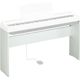 Yamaha P125 White Pianoforte digitale bianco con stand 