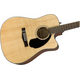 Fender CD60SCE Natural Chitarra acustica elettrificata naturale