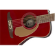 Fender Malibu Player Candy Apple Red Chitarra acustica elettrificata rossa