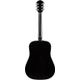 Fender FA125 Black Chitarra acustica nera