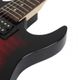 Ibanez GIO GRX70QA TRB Transparent Red Burst Chitarra elettrica Rossa