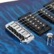 Ibanez GIO GRX70QA TBB Transparent Blue Burst Chitarra elettrica Blu