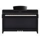 Yamaha Clavinova CLP635PE Polished Ebony Pianoforte digitale nero lucido