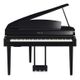 Yamaha Clavinova CLP665GP Polished Ebony Pianoforte digitale a coda nero lucido