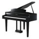 Yamaha Clavinova CLP665GP Polished Ebony Pianoforte digitale a coda nero lucido