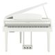 Yamaha Clavinova CLP665GP Polished White Pianoforte digitale a coda bianco lucido