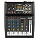 Italian Stage Impianto Audio 600W casse attive P108A + Mixer 2MIX4XU + cover + cavi omaggio