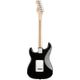 Fender Squier Stratocaster SSS Pack 10G BLK Kit chitarra elettrica Black con amplificatore e accessori