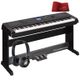 YAMAHA DGX660 Pianoforte digitale con stand e pedaliera + Cuffie