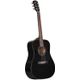 Fender CD60 V3 Black Chitarra acustica nera