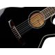 Ibanez AEG10NII BK Black High Gloss Chitarra classica elettrificata nera