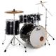 Pearl Export EXX725SBR Jet Black Batteria acustica completa nera