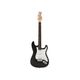 Darestone ELGBK Chitarra elettrica nera Stratocaster