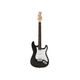 Darestone ELGBK Chitarra elettrica nera Stratocaster