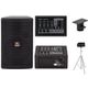 Proel Freepass 6 Cassa amplificata con mixer integrato + coppia microfoni wireless