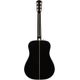 Fender PM-1 Deluxe Dreadnought Black Limited Edition Chitarra acustica elettrificata con custodia rigida