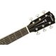 Fender PM-1 Deluxe Dreadnought Black Limited Edition Chitarra acustica elettrificata con custodia rigida