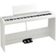 KORG B2SP WH Pianoforte digitale completo di stand bianco