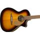 Fender Newporter Player Sunburst Chitarra acustica elettrificata