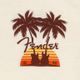 Fender Twin Palms T-Shirt Tan L Maglietta