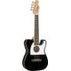 Fender Fullerton Tele Uke Black Ukulele concerto Telecaster elettrificato