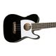 Fender Fullerton Tele Uke Black Ukulele concerto Telecaster elettrificato