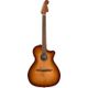 Fender Newporter Classic Aged Cognac Burst Chitarra acustica elettrificata con borsa