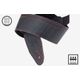 Stefy Line 602D Tracolla imbottita in ecopelle per chitarra Argento
