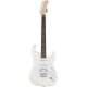 Fender Squier Bullet Stratocaster HT Hard Tail HSS White Chitarra Elettrica bianca