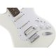 Fender Squier Bullet Stratocaster HT Hard Tail HSS White Chitarra Elettrica bianca