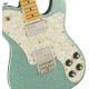 Fender Squier FSR Classic Vibe '70s Telecaster Deluxe MN Sea Foam Sparkle with White Pearloid Pickguard Chitarra elettrica verde