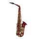 GRASSI SAL700R Sax Contralto rosso con custodia