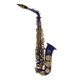 GRASSI SAL700BL Sax Contralto blu con custodia