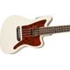 Fender Fullerton Jazzmaster Uke Olympic White Ukulele concerto elettrificato