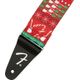 Fender Ugly Xmas Sweater Strap Snowman Tracolla per chitarra