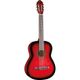 Eko CS10 red burst Chitarra classica rossa