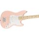 Fender Squier FSR Affinity Bronco Bass MN Shell Pink Basso elettrico 3/4