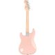 Fender Squier Mini Stratocaster Shell Pink Chitarra elettrica 3/4