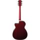 Eko NXT A100CE See Through Red Chitarra acustica elettrificata