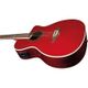 Eko NXT A100CE See Through Red Chitarra acustica elettrificata