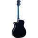 Eko NXT A100CE See Through Blue Chitarra acustica elettrificata