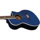 Eko NXT A100CE See Through Blue Chitarra acustica elettrificata