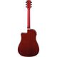 Eko NXT D100CE See Through Red Chitarra acustica elettrificata