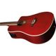 Eko NXT D100CE See Through Red Chitarra acustica elettrificata