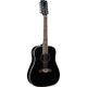 Eko NXT D100E XII See Through Black Chitarra acustica elettrificata 12 corde