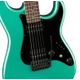 Fender Boxer Series Stratocaster HH RW Sherwood Green Metallic Chitarra elettrica con borsa