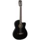 Fender CN140SCE Nylon Thinline Black Chitarra classica elettrificata con borsa rigida